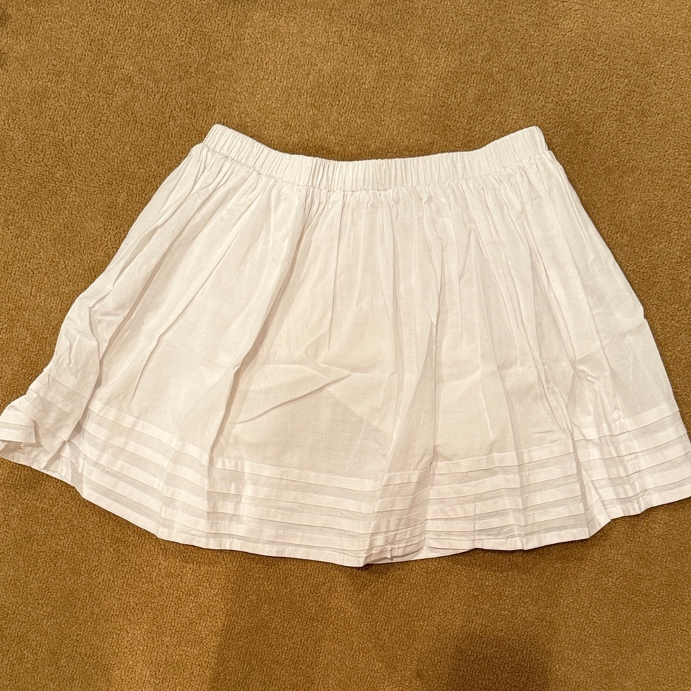 White Mini Skirt